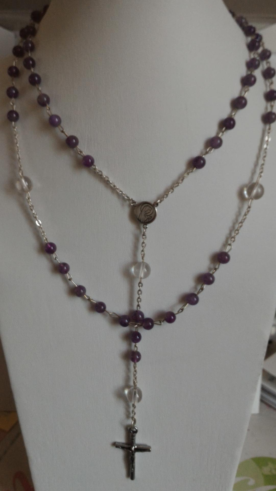 Chapelet amethyste 2