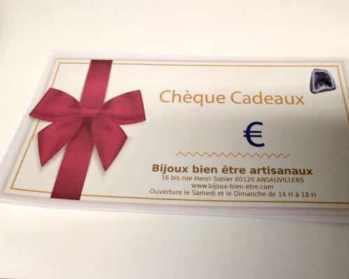 Cheque cadeau 1