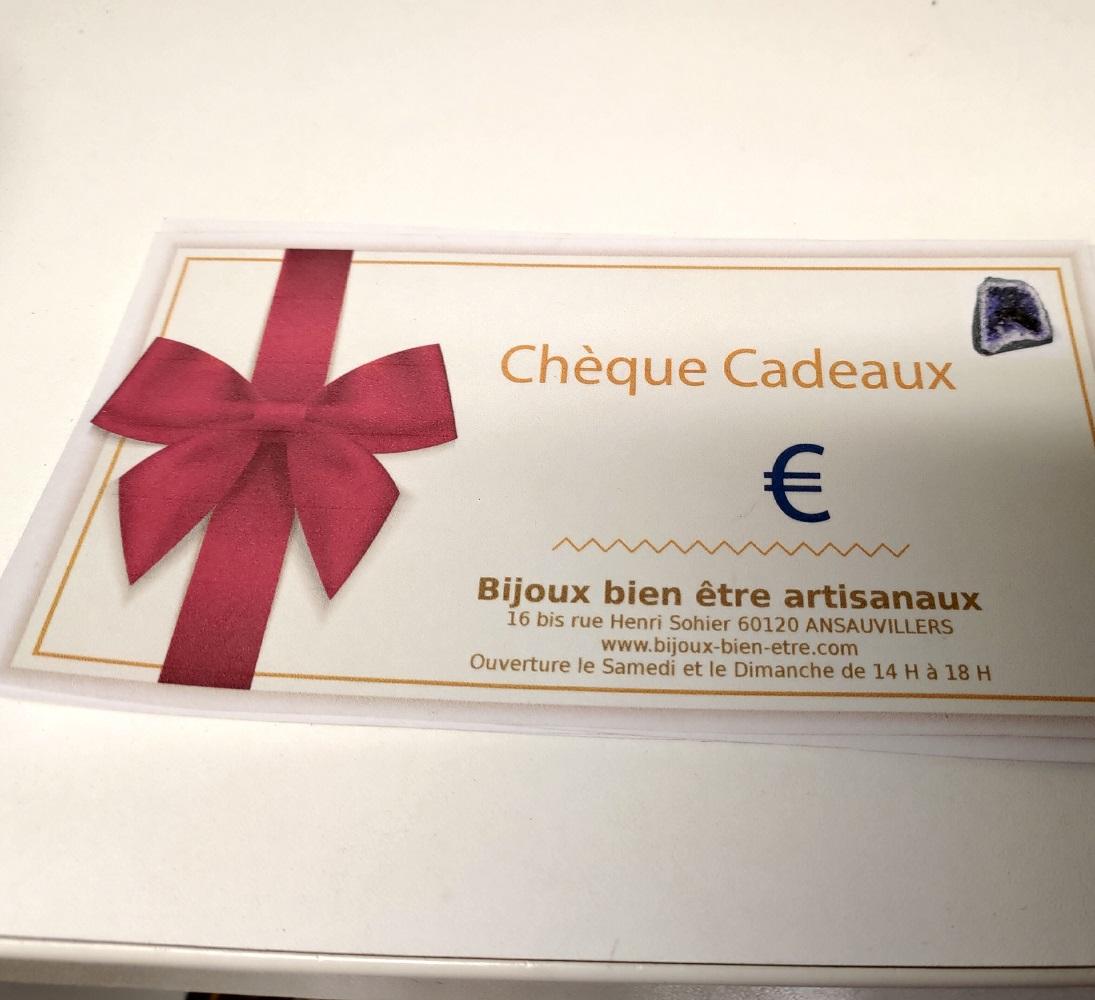 Cheque cadeau