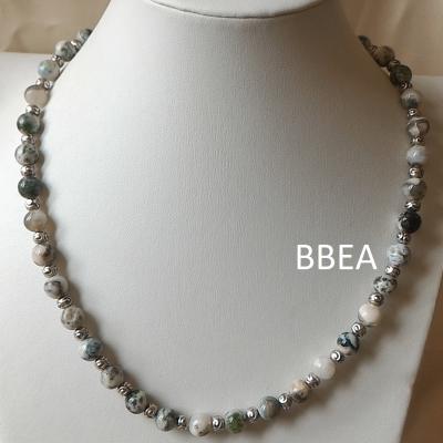 Collier agate arbre 3