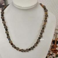 Collier agate de botswana