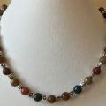 Collier agate indienne 2 1