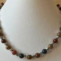 Collier agate indienne 2 1
