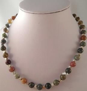 Collier agate indienne 3