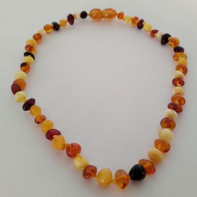 Collier ambre bebe
