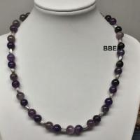 Collier amethyste 14 