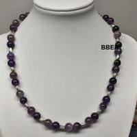 Collier amethyste 14