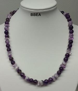 Collier amethyste 20
