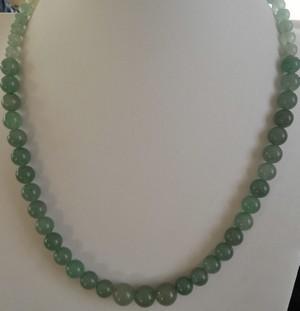 Collier aventurine verte 1 5