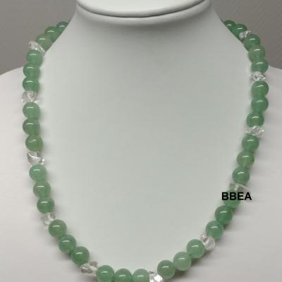 Collier aventurine verte 4