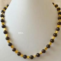 Collier bronzite 1 1