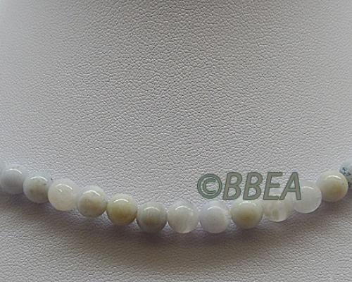 Collier calcedoine bleue 2849