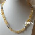 Collier citrine chips 1 1