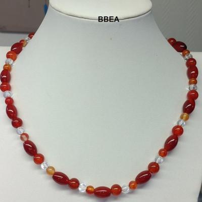 Collier cornaline 9 
