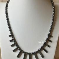 Collier hematite 13 1