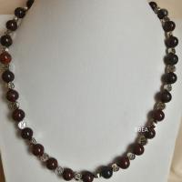 Collier jaspe brechia 3 