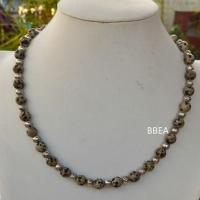 Collier jaspe dalmatien 4 2