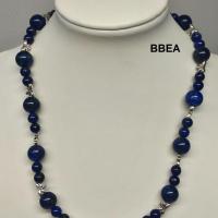 Collier lapis lazuli 10 