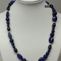 Collier lapis lazuli 2 3