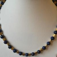 Collier lapis lazuli