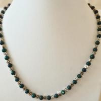 Collier malachite