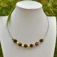 Collier oeil de tigre 5 1