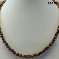 Collier oeil de tigre 6mm 2 