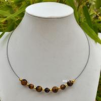 Collier oeil de tigre 8 