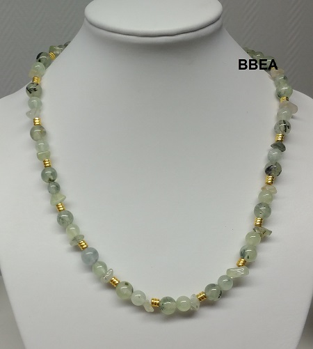 Collier prehnite