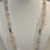 Collier quartz rose 11 