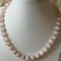 Collier quartz rose 2 