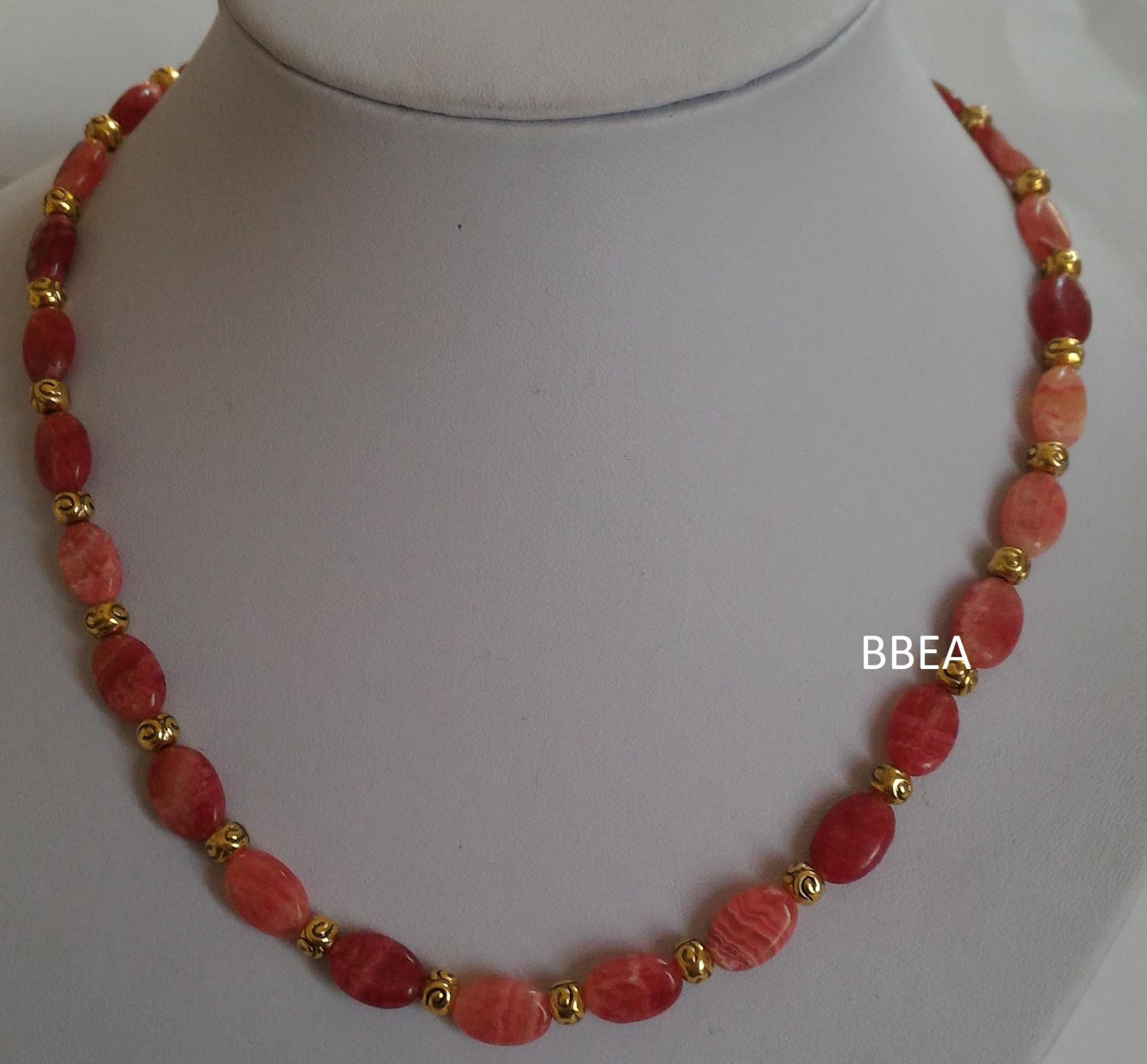 Collier rhodocrosite 2 2