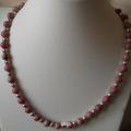 Collier rhodocrosite 2
