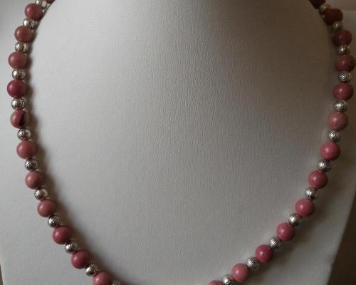 Collier rhodocrosite 2 