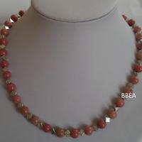 Collier rhodocrosite 3