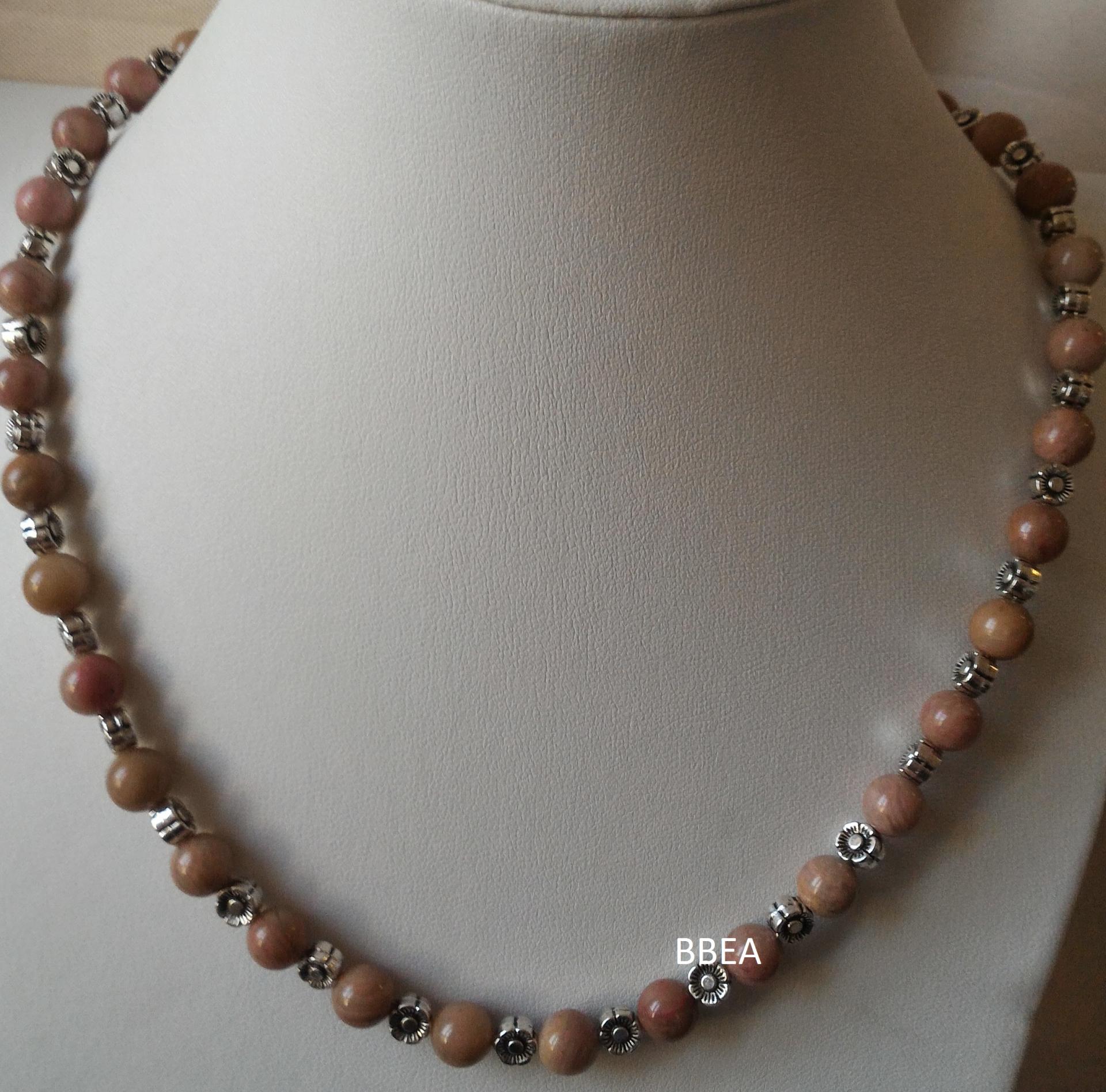 Collier rhodocrosite