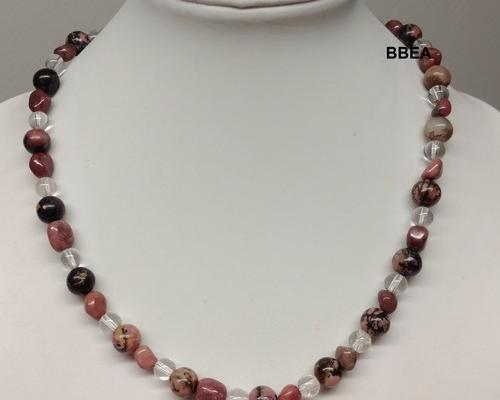 Collier rhodonite