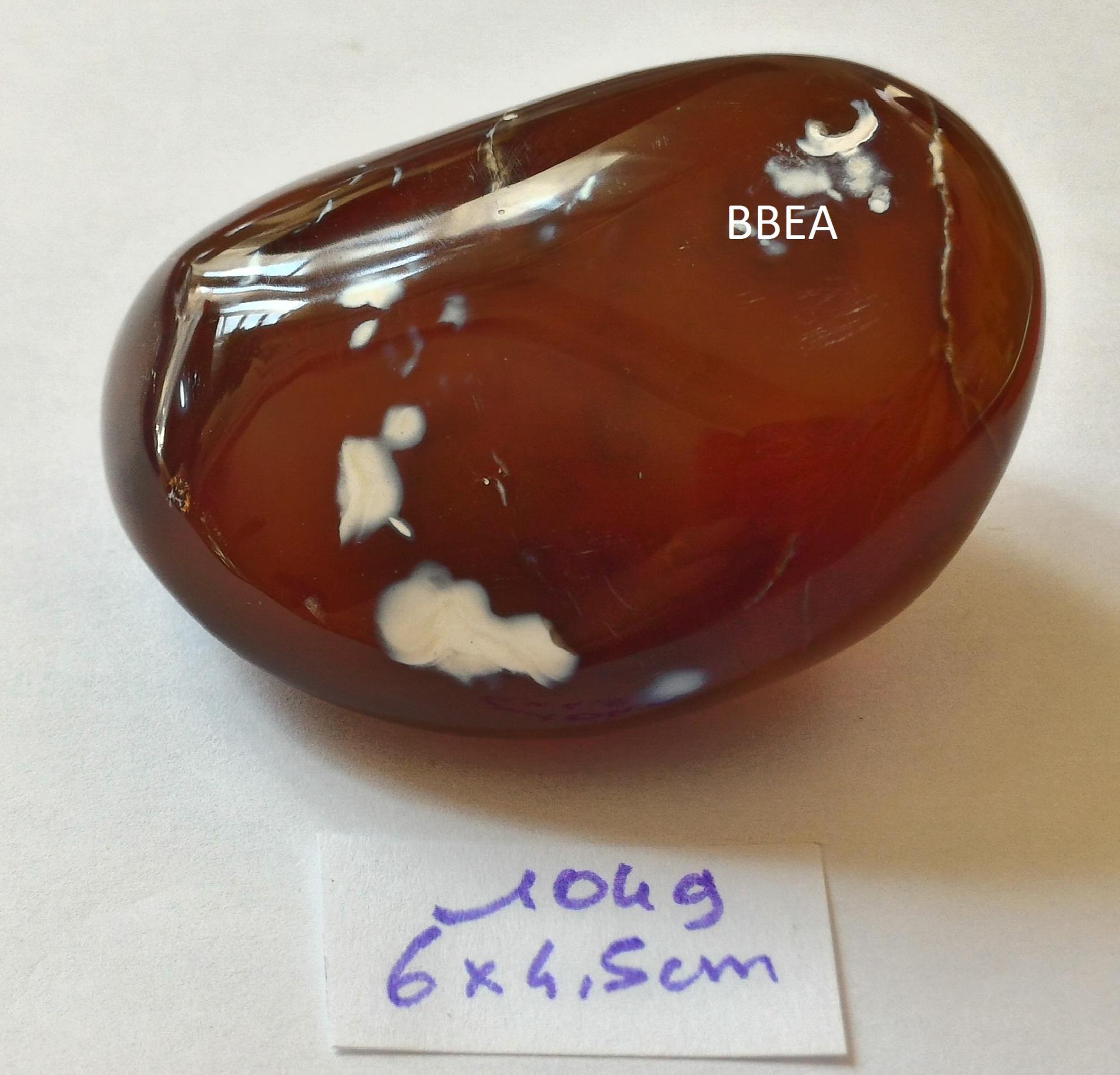 Cornaline 104g 6x4 5cm 2