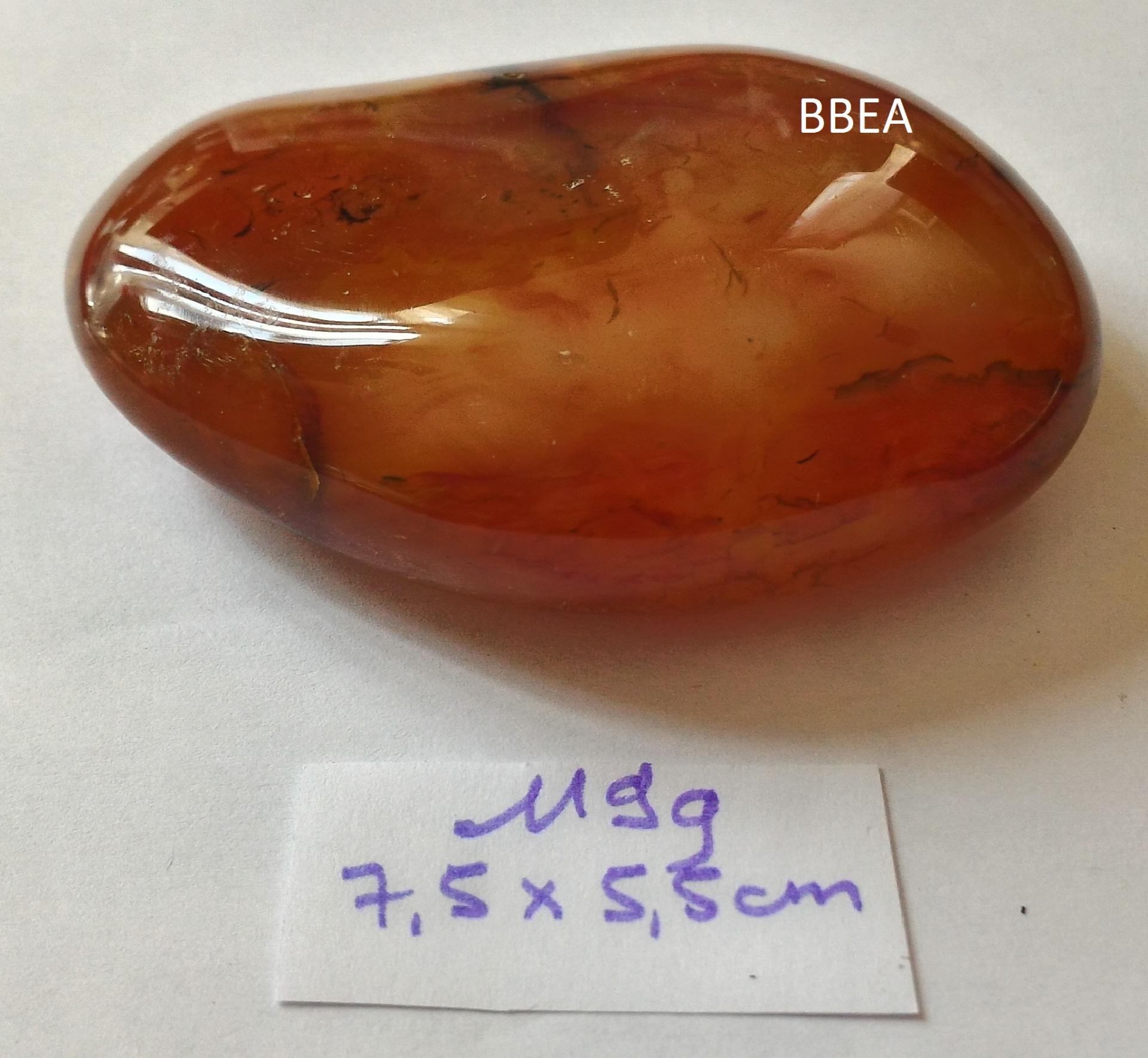 Cornaline 7 5x5cm 112g 3