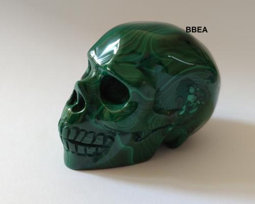 Crane en malachite 2 
