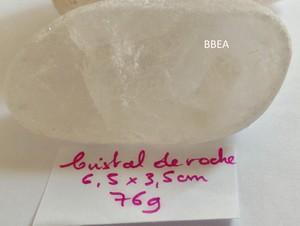 Cristal de roche 76g 6 5x3 5cm 2 1