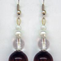 Boucles d'oreilles oeil de taureau 3035