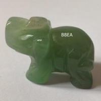 Elephant aventurine verte 25 g 3x4 cm 1