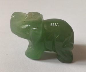 Elephant aventurine verte 25 g 3x4 cm 1