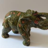 Elephant en unakite 3 