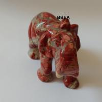 Elephant jaspe rouge 2 1