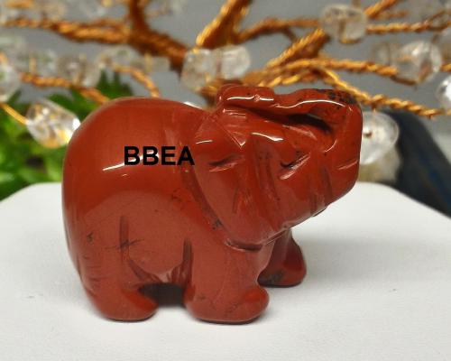 Elephant jaspe rouge 2 2