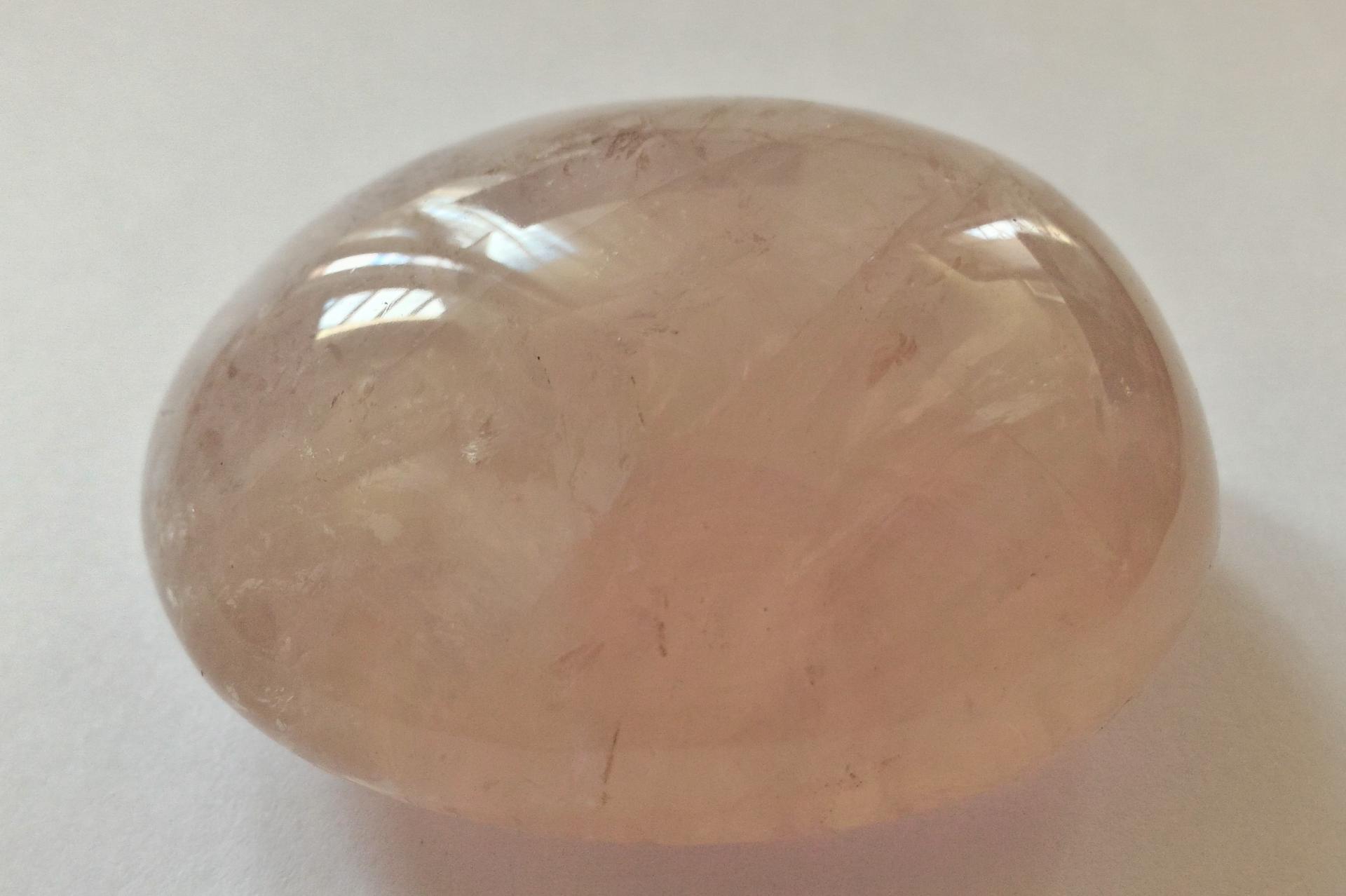 Galet quartz rose qr12 2 