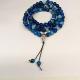 Mala agate teintee bleue