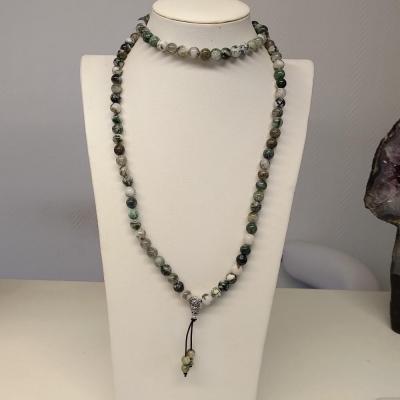 Mala tibetain agate arbre